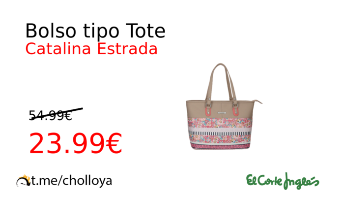 Bolso tipo Tote