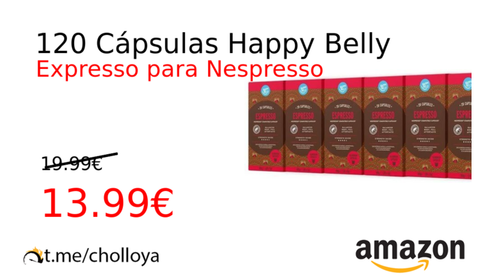 120 Cápsulas Happy Belly