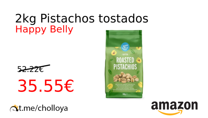 2kg Pistachos tostados