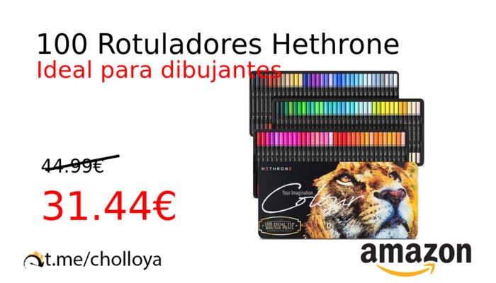 100 Rotuladores Hethrone