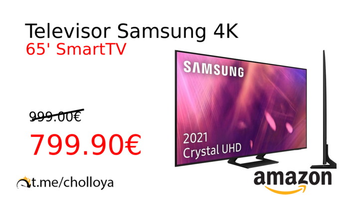 Televisor Samsung 4K 