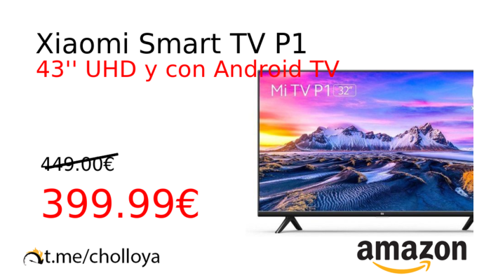 Xiaomi Smart TV P1