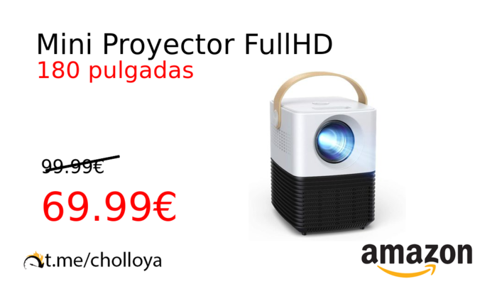 Mini Proyector FullHD