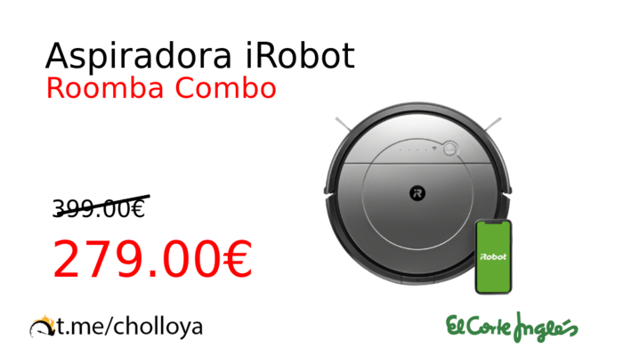 Aspiradora iRobot 