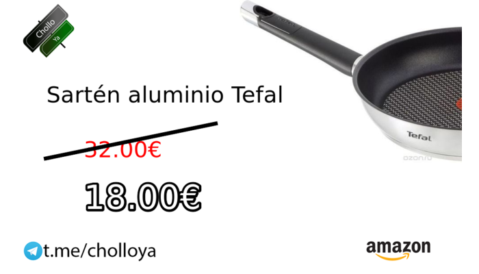 Sartén aluminio Tefal