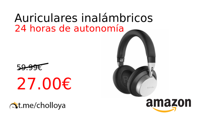 Auriculares inalámbricos