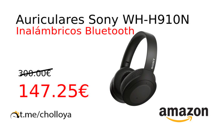 Auriculares Sony WH-H910N