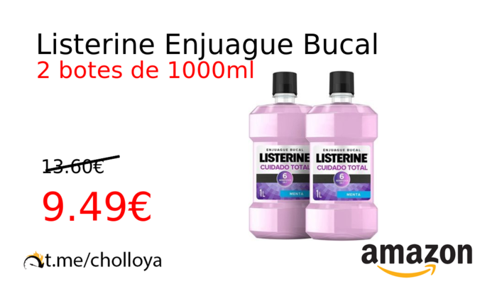 Listerine Enjuague Bucal