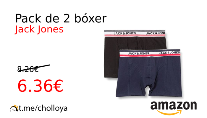 Pack de 2 bóxer