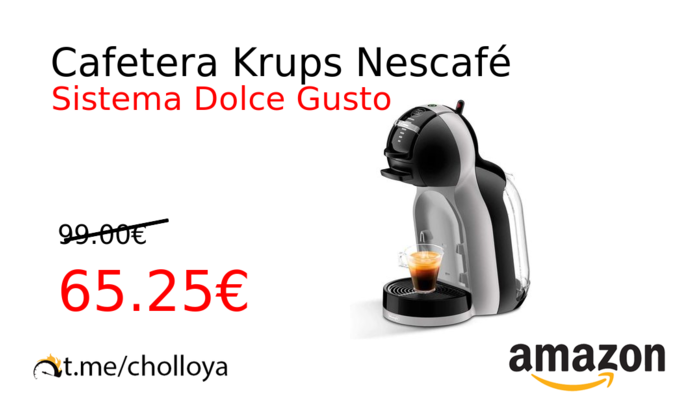 Cafetera Krups Nescafé