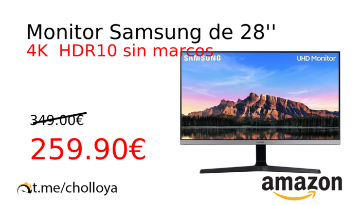 Monitor Samsung de 28''