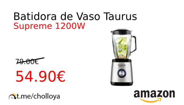 Batidora de Vaso Taurus