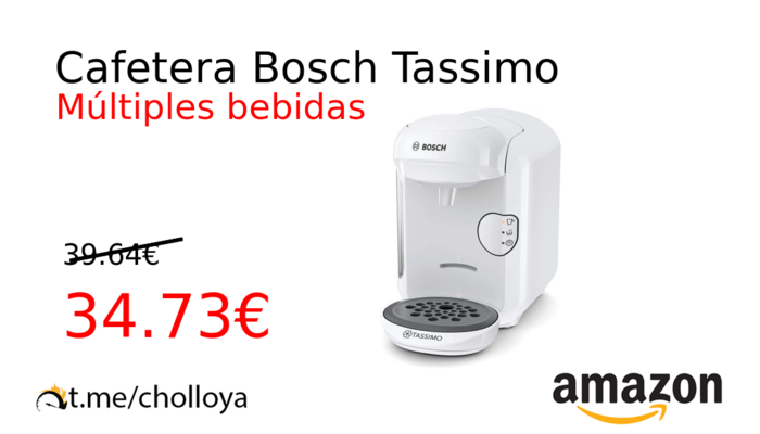 Cafetera Bosch Tassimo