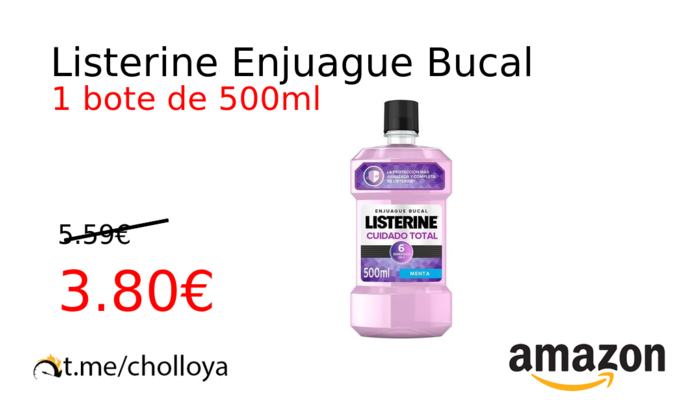 Listerine Enjuague Bucal