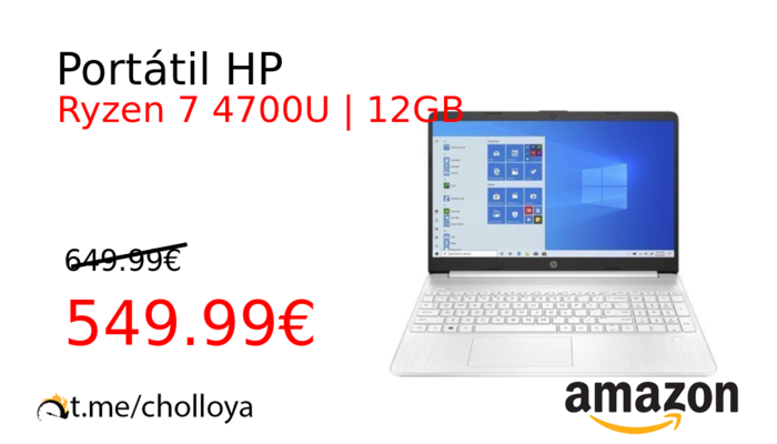 Portátil HP