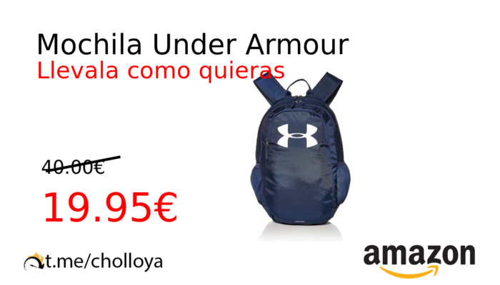 Mochila Under Armour