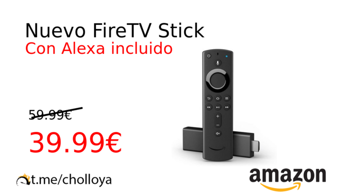 Nuevo FireTV Stick 