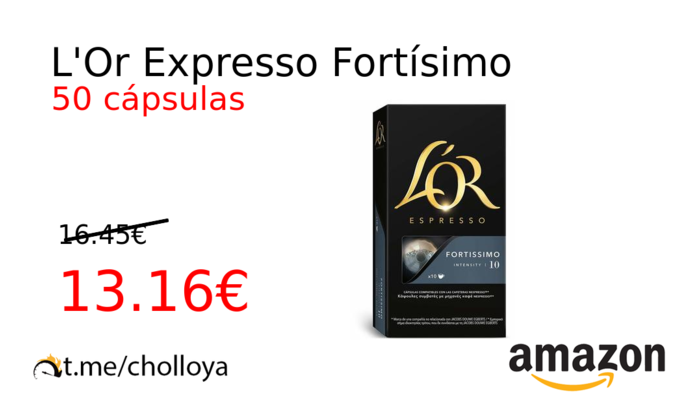 L'Or Expresso Fortísimo