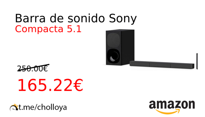 Barra de sonido Sony