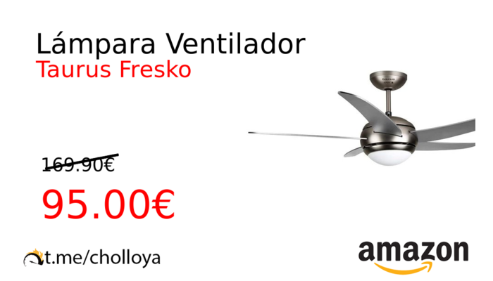 Lámpara Ventilador