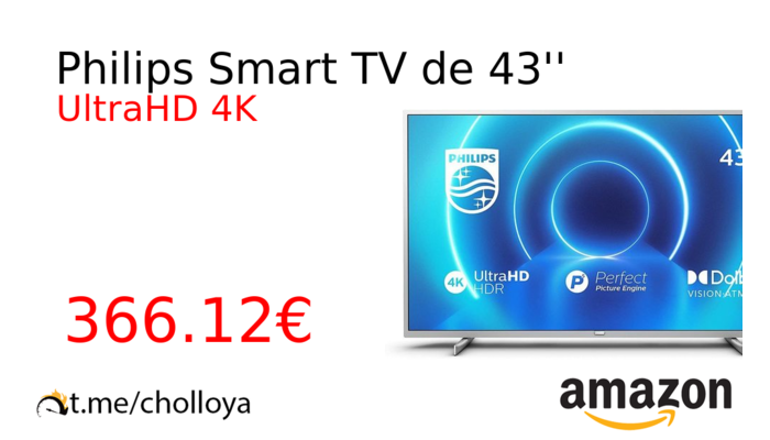 Philips Smart TV de 43''
