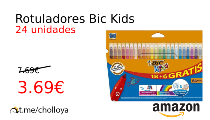 Rotuladores Bic Kids