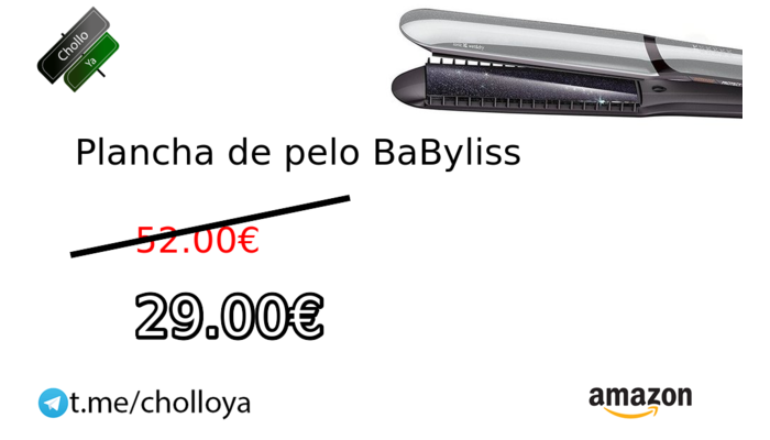 Plancha de pelo BaByliss 