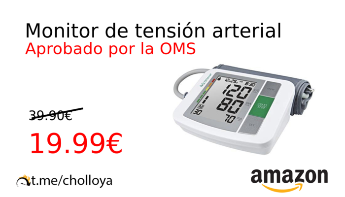 Monitor de tensión arterial