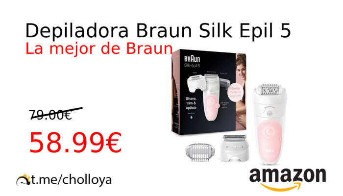 Depiladora Braun Silk Epil 5