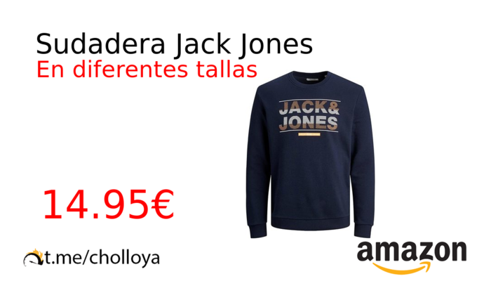 Sudadera Jack Jones