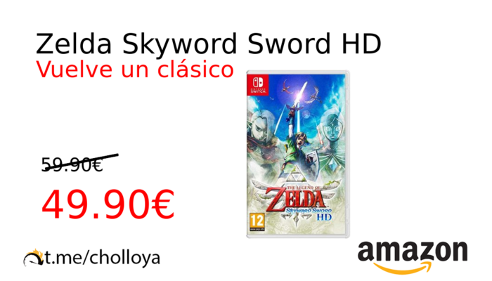 Zelda Skyword Sword HD