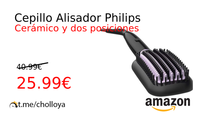 Cepillo Alisador Philips