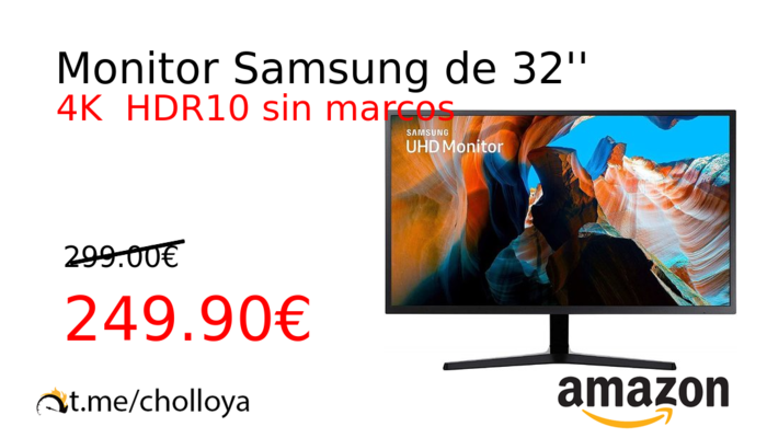 Monitor Samsung de 32''