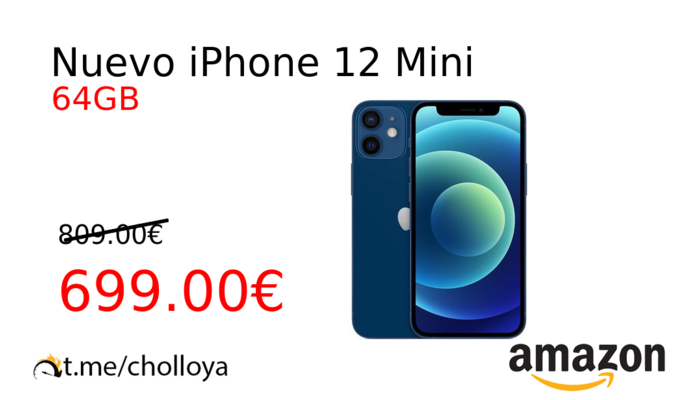 Nuevo iPhone 12 Mini