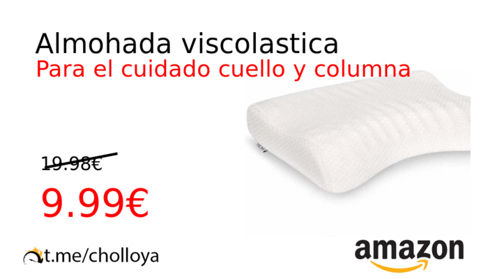 Almohada viscolastica