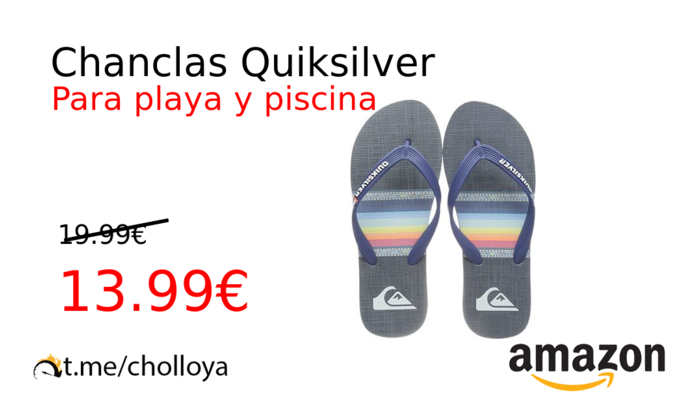 Chanclas Quiksilver