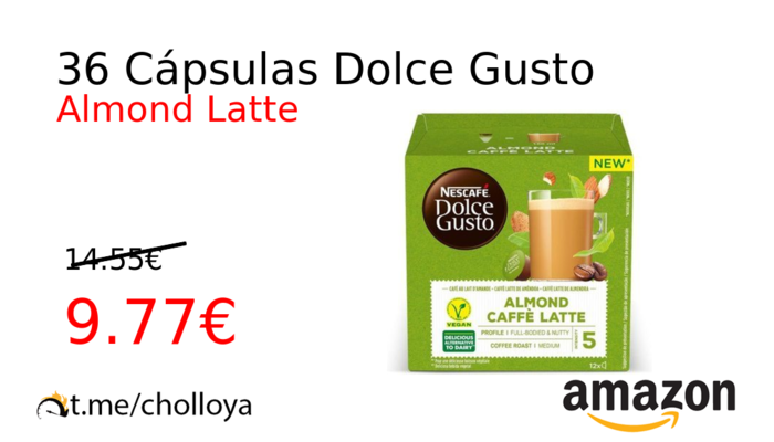 36 Cápsulas Dolce Gusto