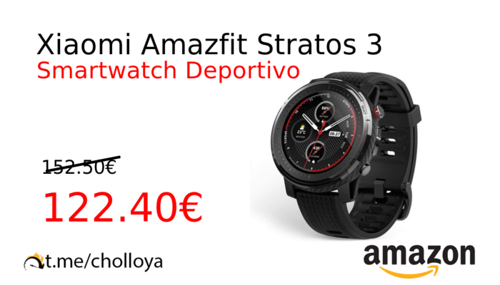 Xiaomi Amazfit Stratos 3