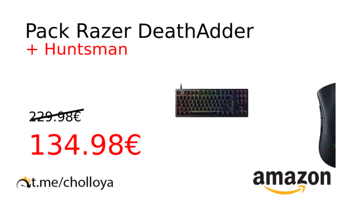 Pack Razer DeathAdder