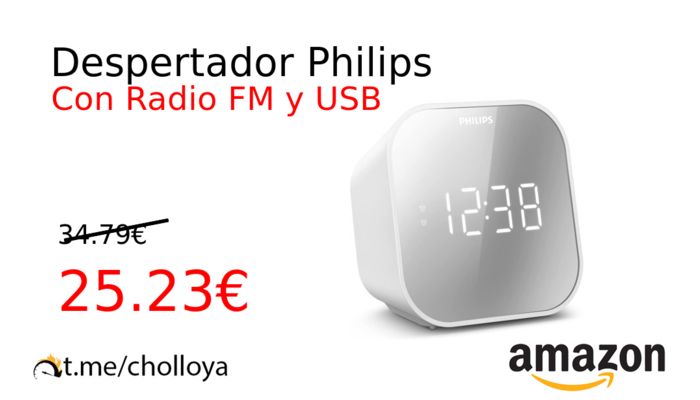 Despertador Philips