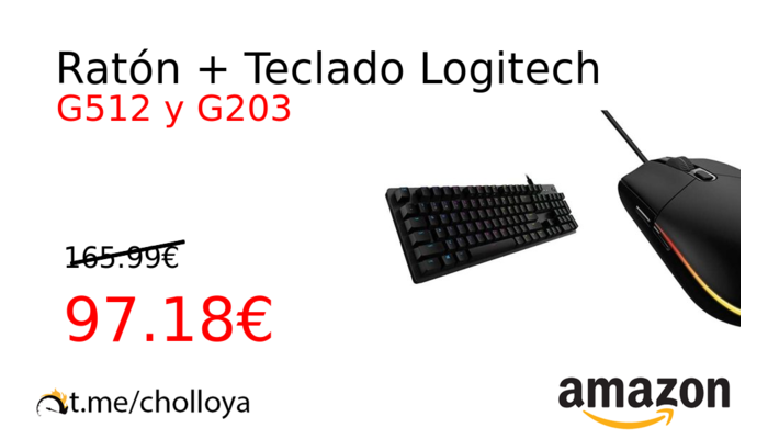 Ratón + Teclado Logitech