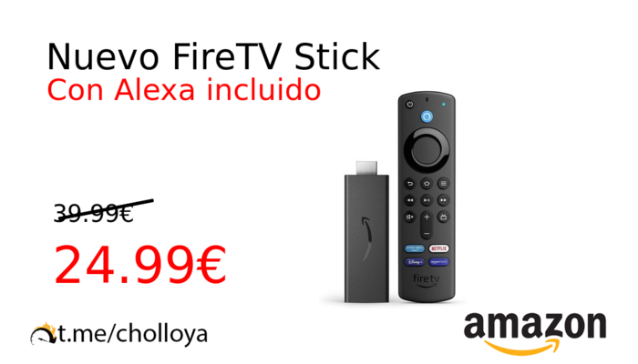 Nuevo FireTV Stick 