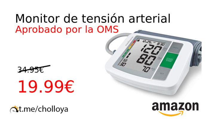 Monitor de tensión arterial