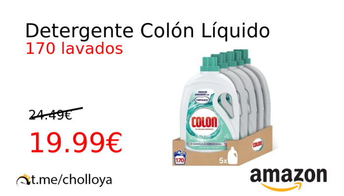 Detergente Colón Líquido