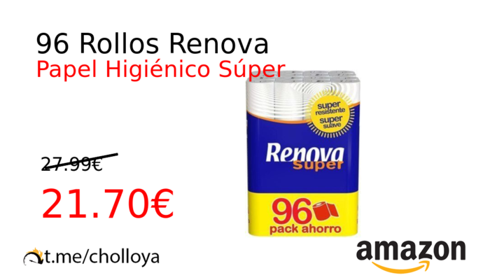 96 Rollos Renova