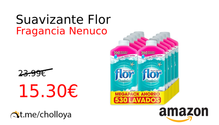 Suavizante Flor