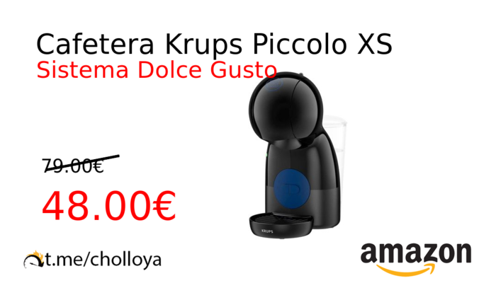 Cafetera Krups Piccolo XS