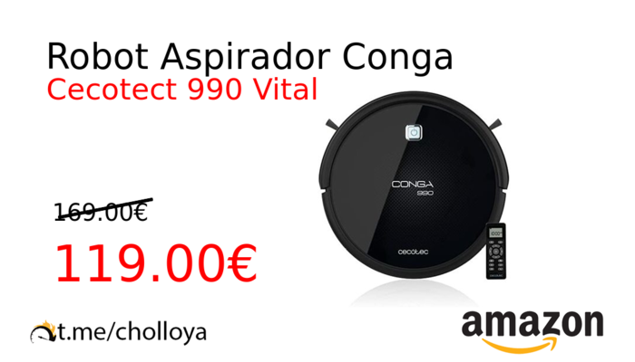 Robot Aspirador Conga