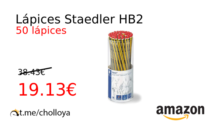 Lápices Staedler HB2