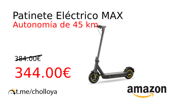 Patinete Eléctrico MAX